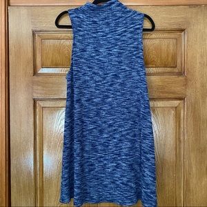 Urban outfitters blue mock turtleneck dress
